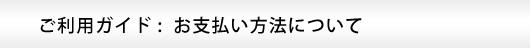 ご利用ガイド：寄付の方法について